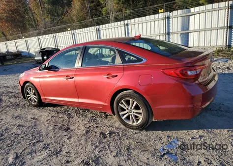 2017 Hyundai Sonata Se из США, поврежденный, VIN 5NPE24AF4HH454521